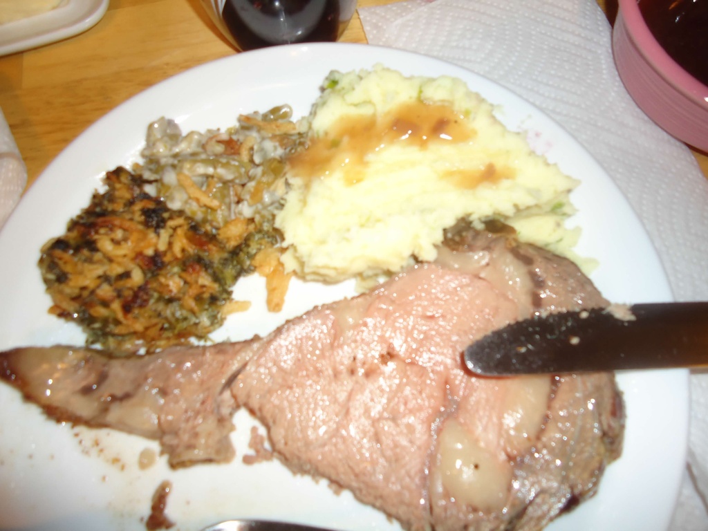 Ribeye With Whipped Yukon Gold Potatoes And Gravy